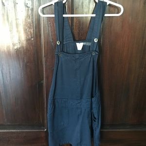 Girls' Blue Skirt Overalls